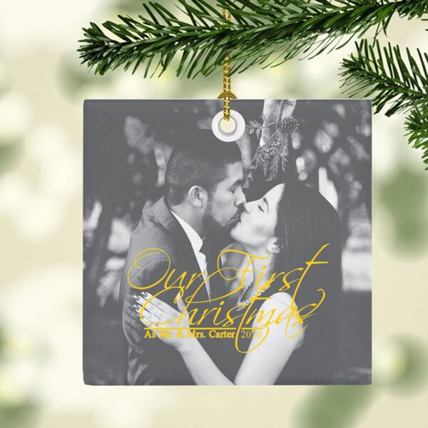 Blank Square Ornament