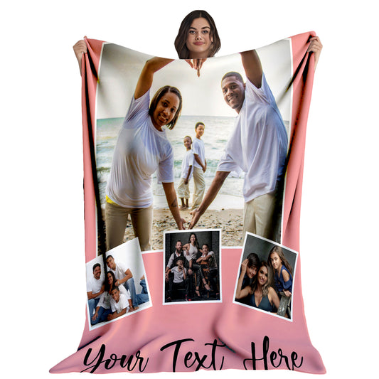 4 Photo Albumn Blanket