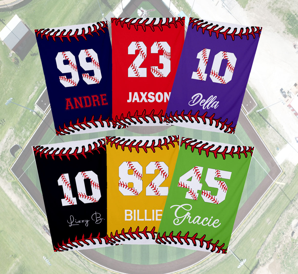 Personalized Baseball Sports Towel | Custom Name & Number Towel | Baseball Player Gift | Team Spirit Towel | Baseball Fan Gift | Game Day (16x25)