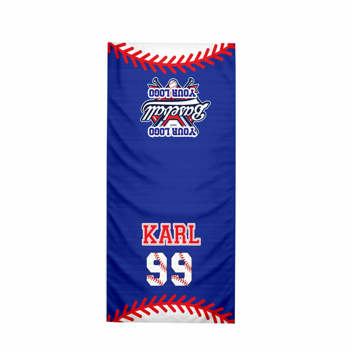 Personalized Baseball Player Cooling Sports Towel | Name and Number | Team Spirit | Athlete Gift | Game Fan Support | Dugout Towel (16" x 32")