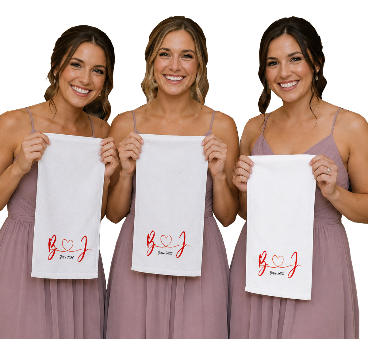 Personalized Mr and Mrs Wedding Towel | Custom Name & Date Waffle 11x18 Towel