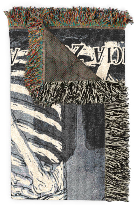 Personalized Skeleton Couple Halloween Blanket | Til Death Do Us Part | Gothic Throw Gift | Skeleton Lovers | Spooky Home Decor | Fall Decor