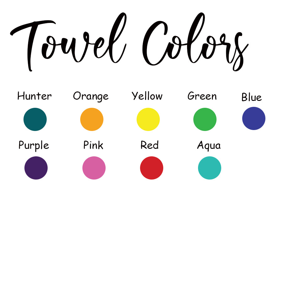 Personalized Animal Alphabet Beach Towel | Custom Name Kids Towel