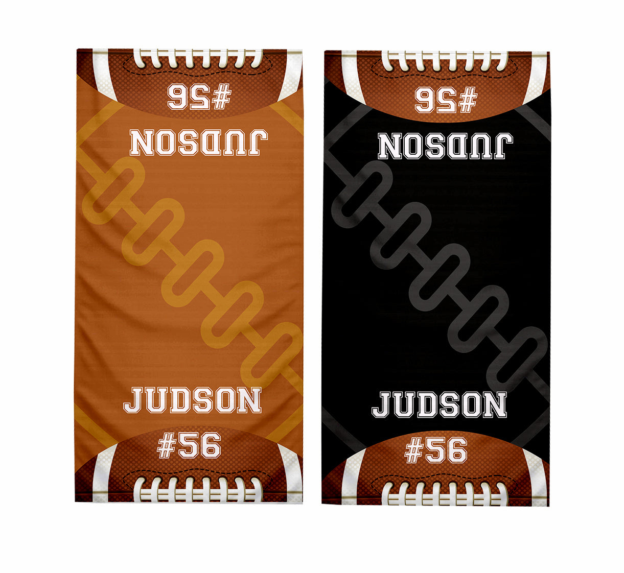 Personalized Football Player Cooling Sports Towel | Name and Number | Team Spirit | Athlete Gift | Game Fan Support | Dugout Towel