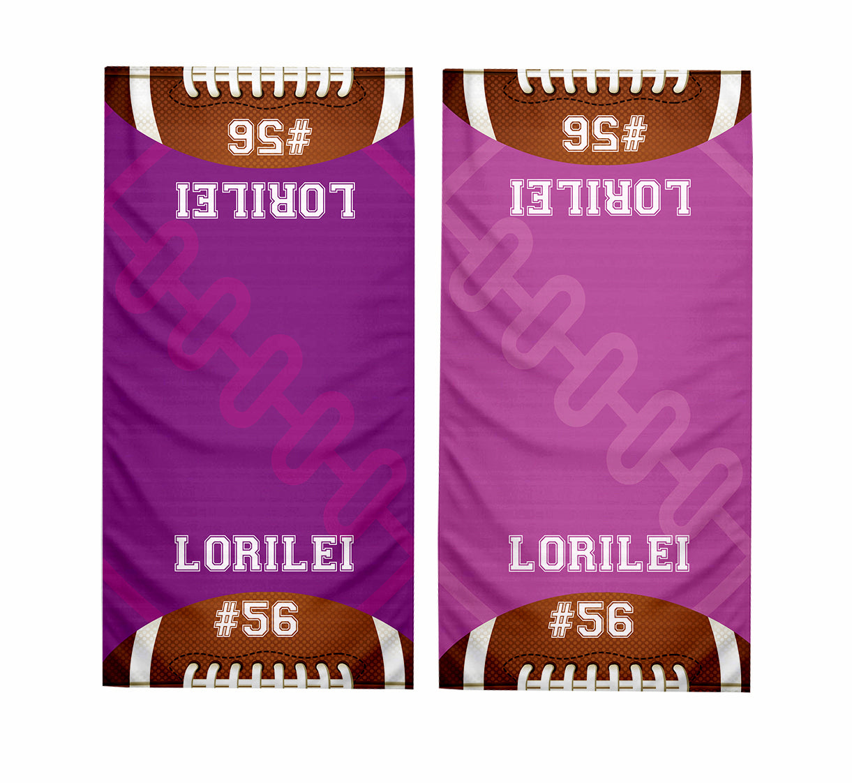 Personalized Football Player Cooling Sports Towel | Name and Number | Team Spirit | Athlete Gift | Game Fan Support | Dugout Towel