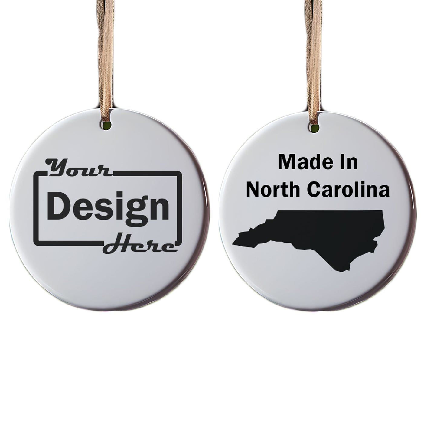 Blank Circle Ornament