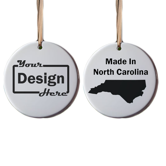 Blank Circle Ornament