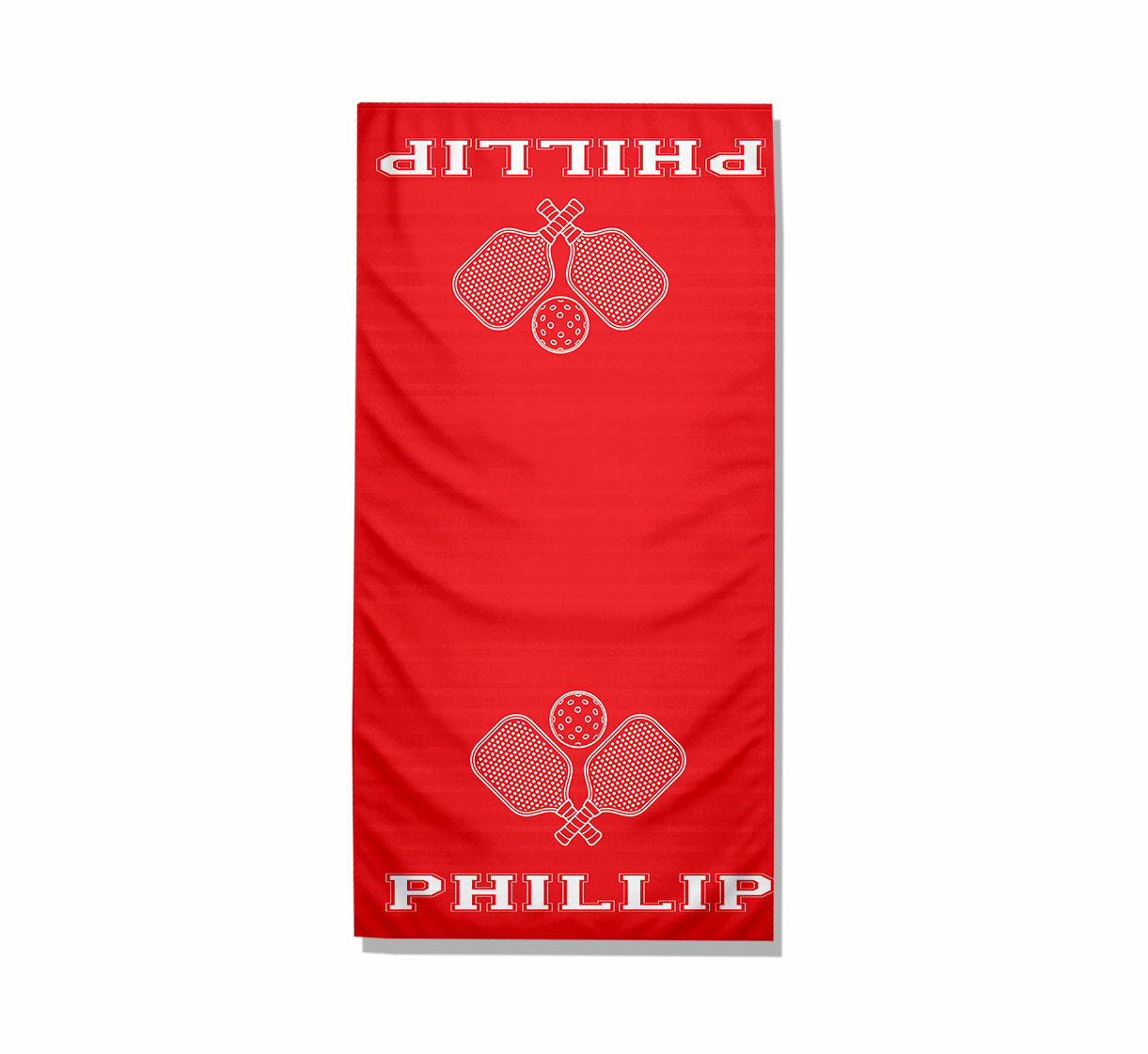 Personalized Pickleball Player Cooling Sports Towel  with Name | Team Gift for Coach and Team | Custom Sports Towel | Pickleball Tournament (16" x 32")