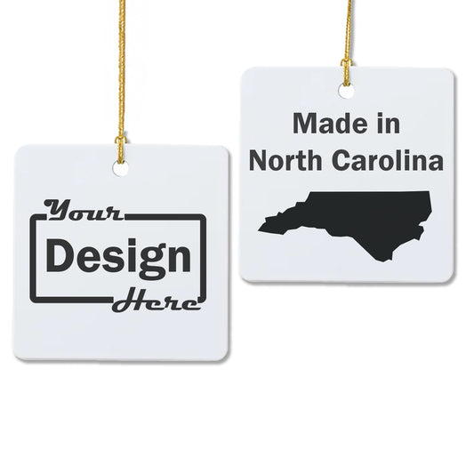 Blank Square Ornament