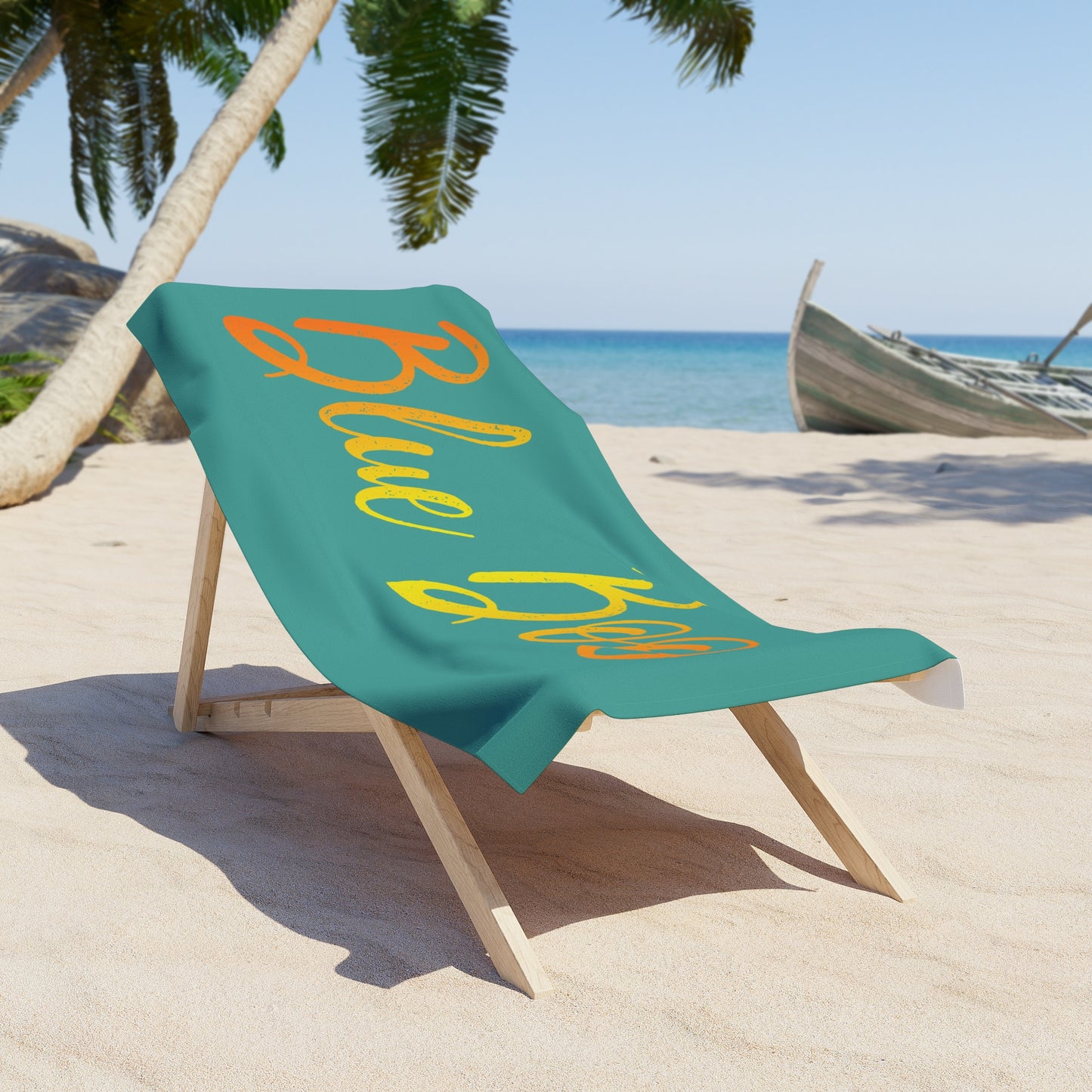 Personalized Solid Color Sun Kissed Name Feminine Beach Towels | Poolside Keepsake  | Girls Beach Day | Back to School Gift | Beachy Style