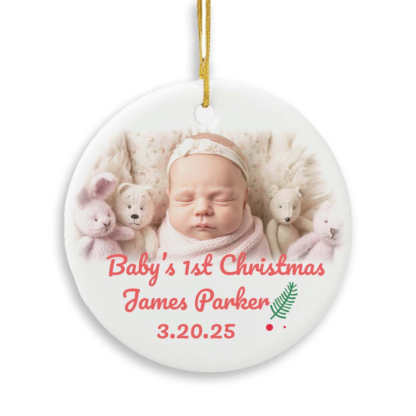 Baby's First Christmas Ornament