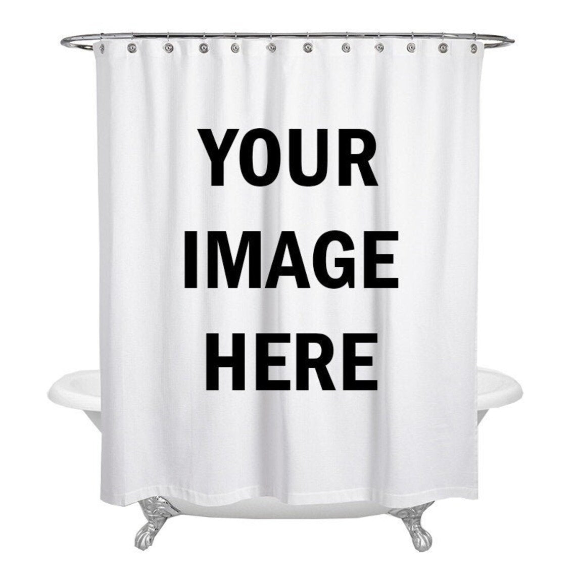 Personalized Photo Shower Curtain