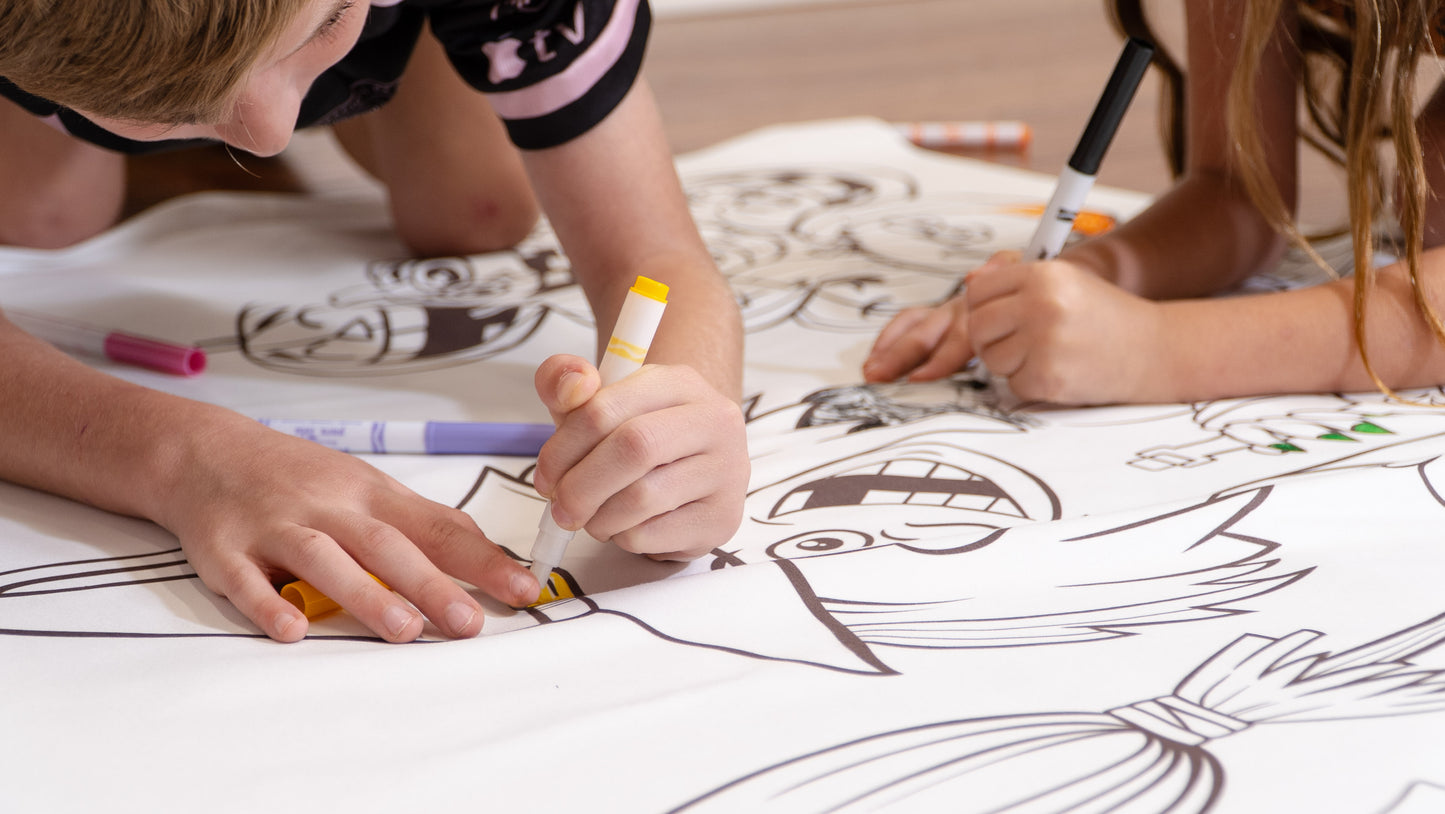 Custom Doodle Towel with Gaming Design