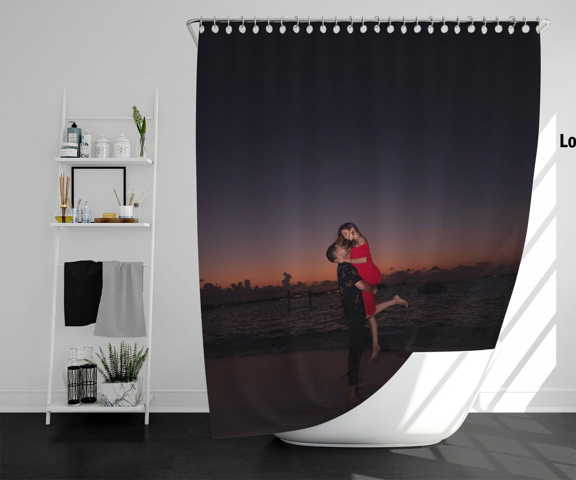 Personalized Photo Shower Curtain