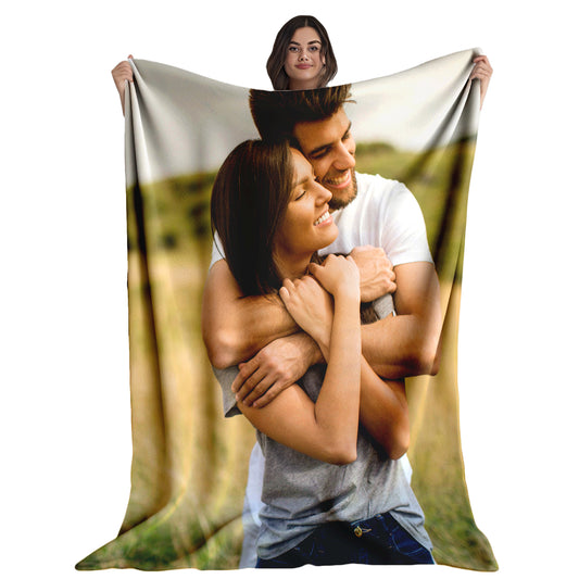 Single Big Photo Blanket