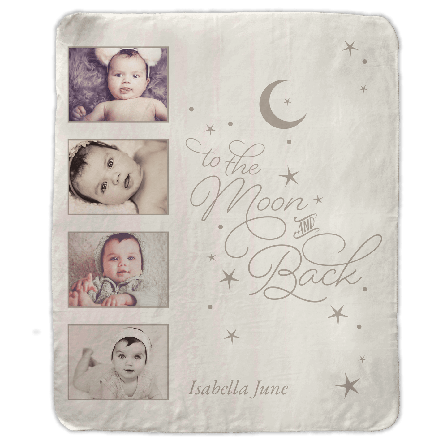 To The Moon & Back: A Challenger Lambswool Throw (50” x 60”)