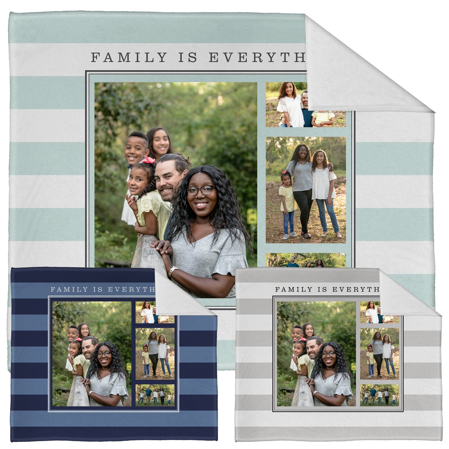Family is Everything Plush Throw (50” x 60”)