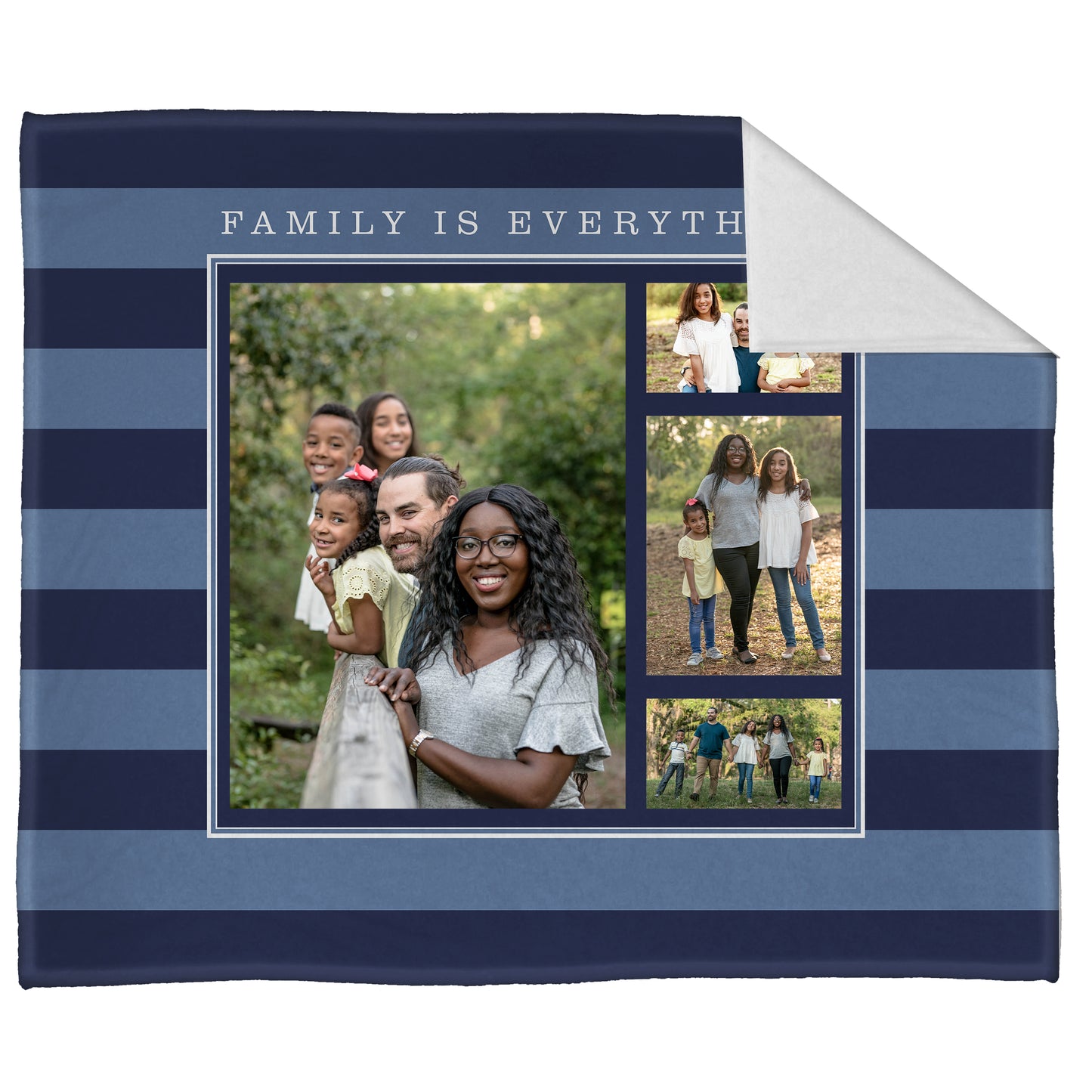 Family is Everything Plush Throw (50” x 60”)