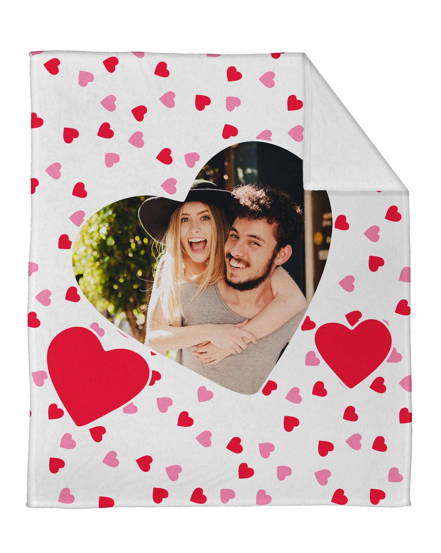 Big Heart Photo Blanket
