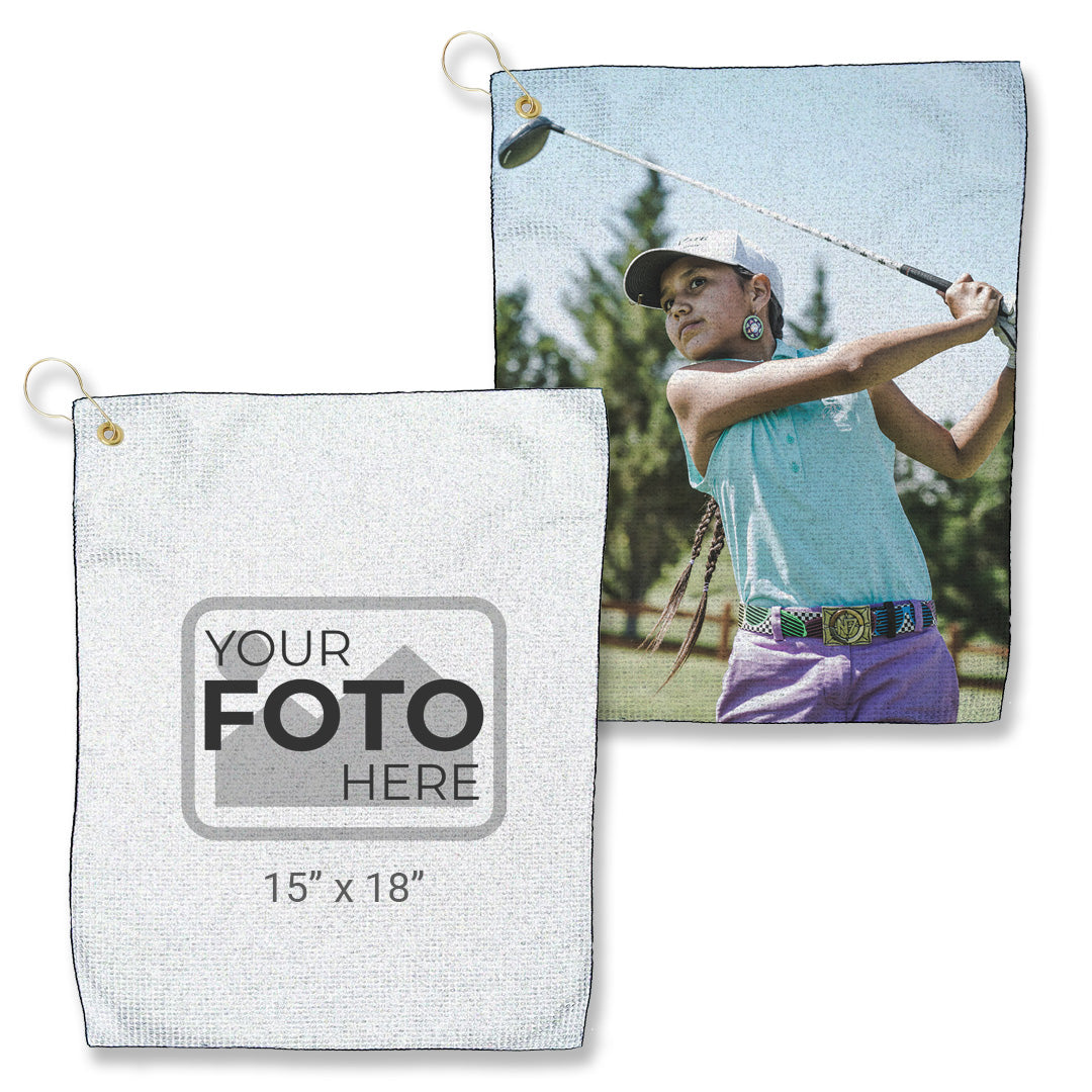 Wholesale Sublimated Golf Towels | Bulk Golf Towels | Sports and Business