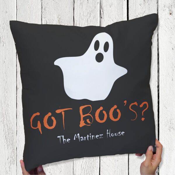 Got Boo's? Throw Pillow - 16" Thumbnail