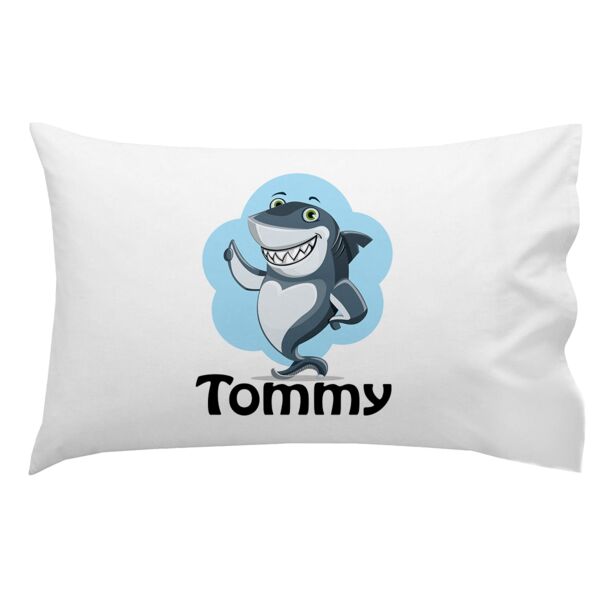 Monogrammed Shark Pillowcase 30" x "20 Thumbnail