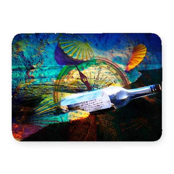 NEW!! Seascape Kitchen Mat. 27" x 18" Thumbnail