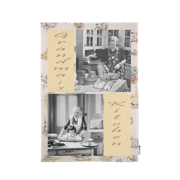 Personalized Photo Collage Grandma's Kitchen Towel  11"x18" Thumbnail