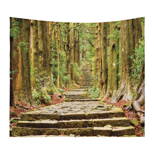 Personalized Photo Collage Microfiber Hidden Forest Tapestry - 60" x 50" Thumbnail
