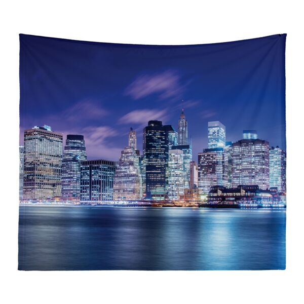 Personalized Photo Collage Manhatten Microfiber Wall Tapestry  - 60" x 50" Thumbnail
