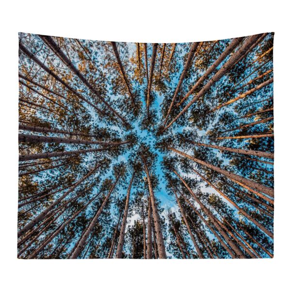 Personalized Photo Collage Trees Up Microfiber Wall Tapestry - 60" x 50" Thumbnail