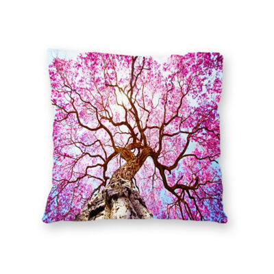 Pink Lapacho - Throw Pillow Thumbnail