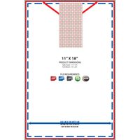 Personalized Custom Photo Collage Kitchen Towel 11"x18" Thumbnail
