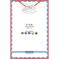 Personalized Custom Photo Collage Kitchen Towel 11"x18" Thumbnail