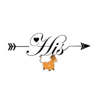 Personalized HIS & HER Arrows Pillowcase Set Thumbnail
