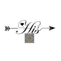 Personalized HIS & HER Arrows Pillowcase Set Thumbnail