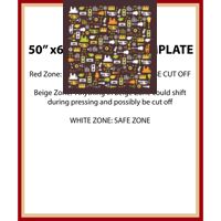 Personalized Collage Photo Medium Soft Fleece Throw Blanket - 50" x 60" Thumbnail