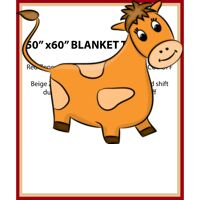Personalized Collage Photo Medium Soft Fleece Throw Blanket - 50" x 60" Thumbnail