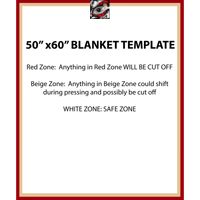 Personalized Collage Photo Medium Soft Fleece Throw Blanket - 50" x 60" Thumbnail