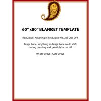 Personalized Collage Photo Large Soft Fleece Throw Blanket - 60" x 80" Thumbnail