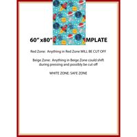 Personalized Collage Photo Large Soft Fleece Throw Blanket - 60" x 80" Thumbnail