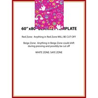 Personalized Collage Photo Large Soft Fleece Throw Blanket - 60" x 80" Thumbnail