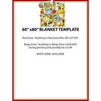 Personalized Collage Photo Large Soft Fleece Throw Blanket - 60" x 80" Thumbnail