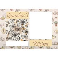 NEW!!! Personalized Photo Collage Grandma's Kitchen Floor Mat  27" x 18" Thumbnail