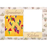 NEW!!! Personalized Photo Collage Grandma's Kitchen Floor Mat  27" x 18" Thumbnail