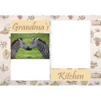 NEW!!! Personalized Photo Collage Grandma's Kitchen Floor Mat  27" x 18" Thumbnail