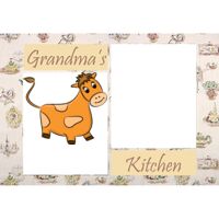 NEW!!! Personalized Photo Collage Grandma's Kitchen Floor Mat  27" x 18" Thumbnail