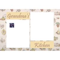 NEW!!! Personalized Photo Collage Grandma's Kitchen Floor Mat  27" x 18" Thumbnail