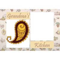 NEW!!! Personalized Photo Collage Grandma's Kitchen Floor Mat  27" x 18" Thumbnail