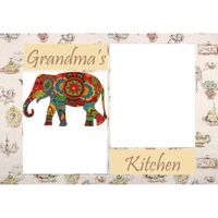 NEW!!! Personalized Photo Collage Grandma's Kitchen Floor Mat  27" x 18" Thumbnail